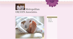 Desktop Screenshot of metobgyn.com