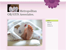 Tablet Screenshot of metobgyn.com